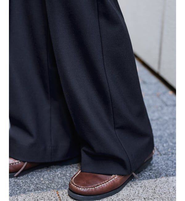 FRAMeWORK「≪WEB限定 / 追加≫裏起毛フレアパンツ 6」|スラックス|