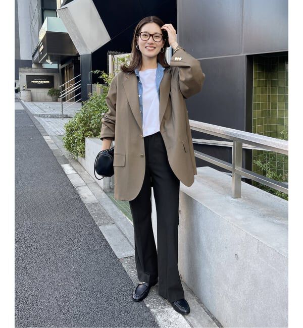 FRAMeWORK「≪WEB限定 / 追加≫裏起毛フレアパンツ 6」|スラックス|