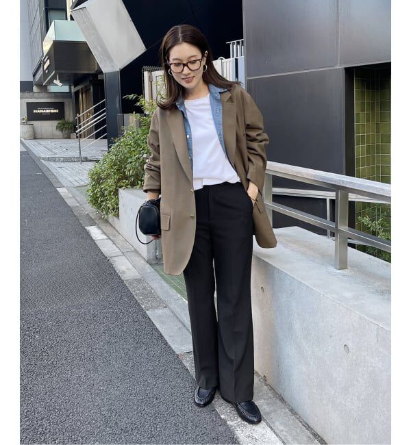 FRAMeWORK「≪WEB限定 / 追加≫裏起毛フレアパンツ 6」|スラックス|