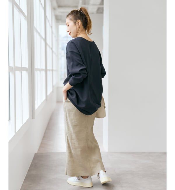 Spick and Span「《予約》アムンゼンクロスバックタックブラウス」|シャツ・ブラウス|