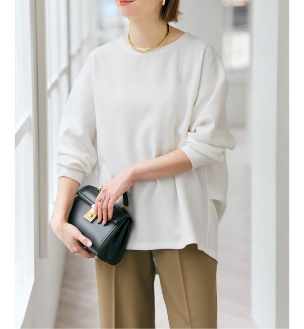 Spick and Span「《予約》アムンゼンクロスバックタックブラウス」|シャツ・ブラウス|