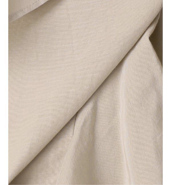 Spick and Span「《予約》スタンドカラーラッフルフリルブラウス」|シャツ・ブラウス|