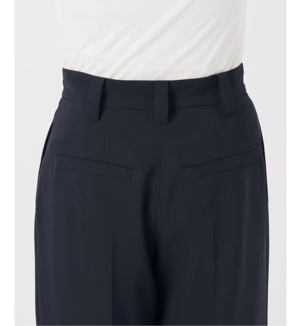 Spick and Span「《セットアップ可 / 予約》ウォッシャブル2タックパンツ」|スラックス|