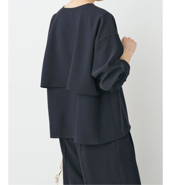 Spick and Span「《セットアップ可 / 予約》ウォッシャブルヨークブラウス」|シャツ・ブラウス|