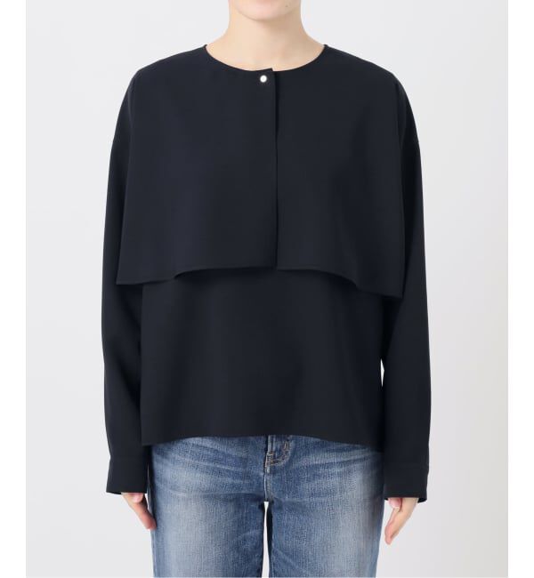 Spick and Span「《セットアップ可 / 予約》ウォッシャブルヨークブラウス」|シャツ・ブラウス|