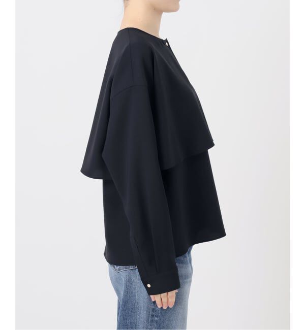 Spick and Span「《セットアップ可 / 予約》ウォッシャブルヨークブラウス」|シャツ・ブラウス|