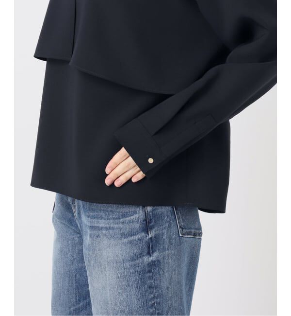 Spick and Span「《セットアップ可 / 予約》ウォッシャブルヨークブラウス」|シャツ・ブラウス|