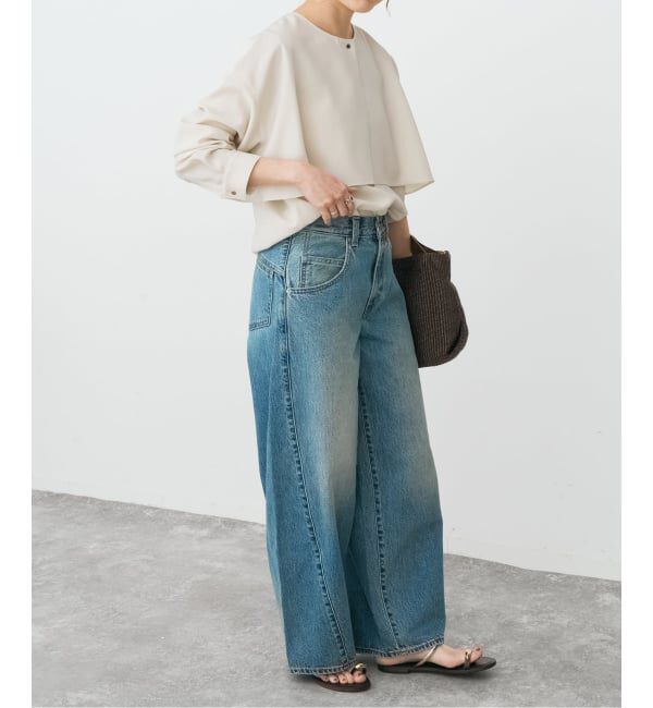 Spick and Span「《セットアップ可 / 予約》ウォッシャブルヨークブラウス」|シャツ・ブラウス|