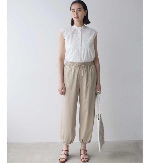 組曲「エンブロイダリーレースノースリーブ ブラウス」|シャツ・ブラウス|