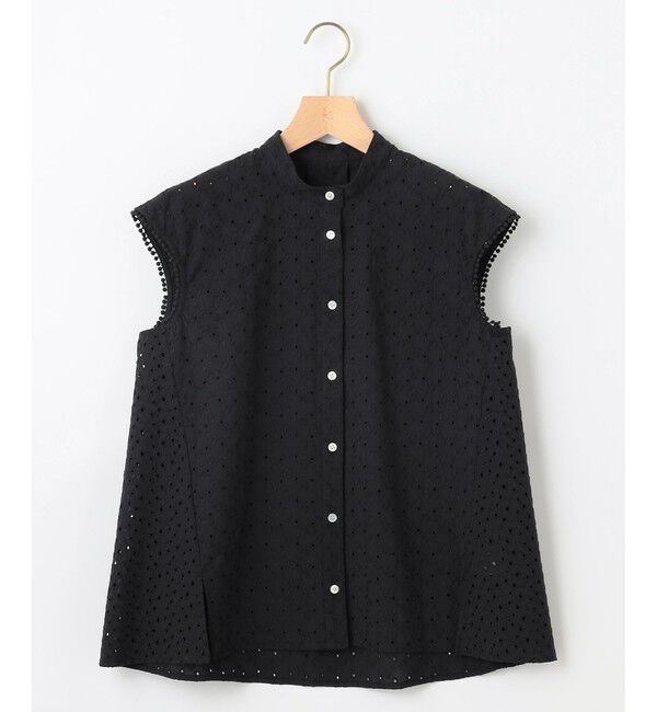 組曲「エンブロイダリーレースノースリーブ ブラウス」|シャツ・ブラウス|