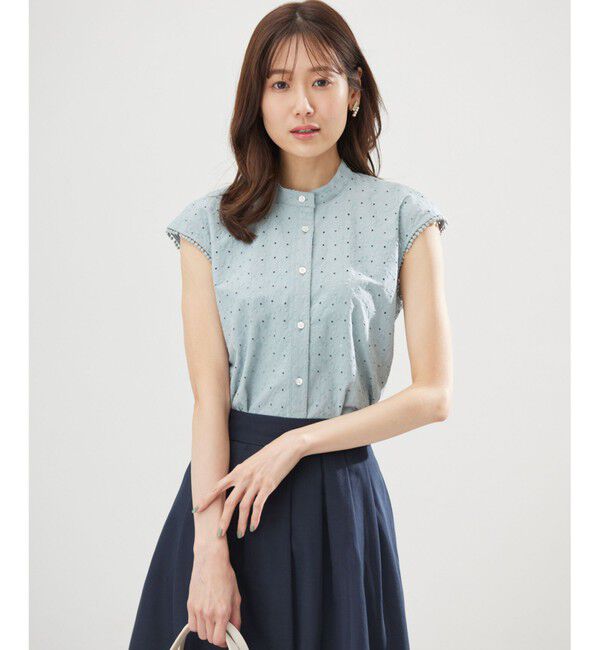 組曲「エンブロイダリーレースノースリーブ ブラウス」|シャツ・ブラウス|ｽﾓｰｷｰﾐ