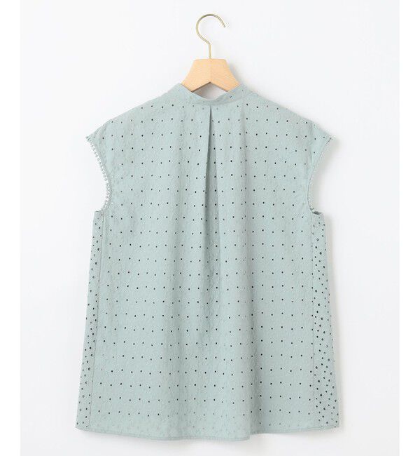 組曲「エンブロイダリーレースノースリーブ ブラウス」|シャツ・ブラウス|