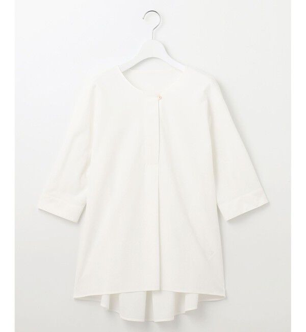 自由区「【カタログ掲載・洗える】リヨセルコットンツイル ブラウス」|シャツ・ブラウス|