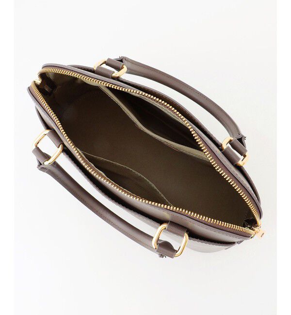 自由区「【カタログ掲載】【MILOS】レザーポケット バッグ」|ハンドバッグ|