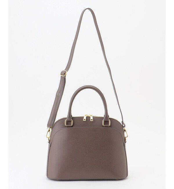 自由区「【カタログ掲載】【MILOS】レザーポケット バッグ」|ハンドバッグ|