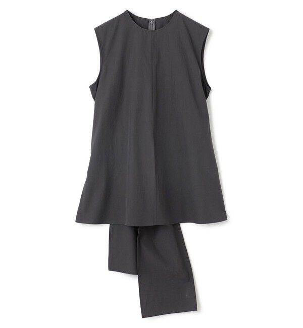 BEIGE,「【洗える・GISELe 6月号掲載】MALLOW / バックリボンコットンノースリーブブラウス」|シャツ・ブラウス|