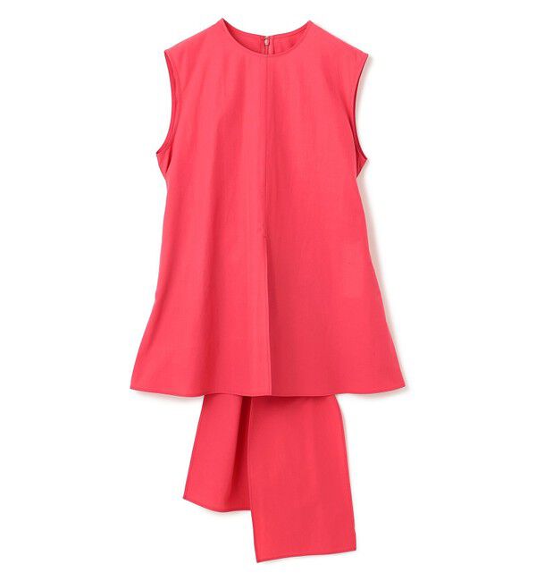 BEIGE,「【洗える・GISELe 6月号掲載】MALLOW / バックリボンコットンノースリーブブラウス」|シャツ・ブラウス|