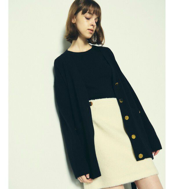 Diagram「メリノウールニットカーディガン」|カーディガン|ブラック