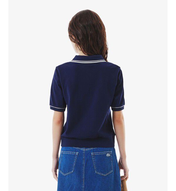 LACOSTE「スキッパーネックポロシャツ」|ポロシャツ|