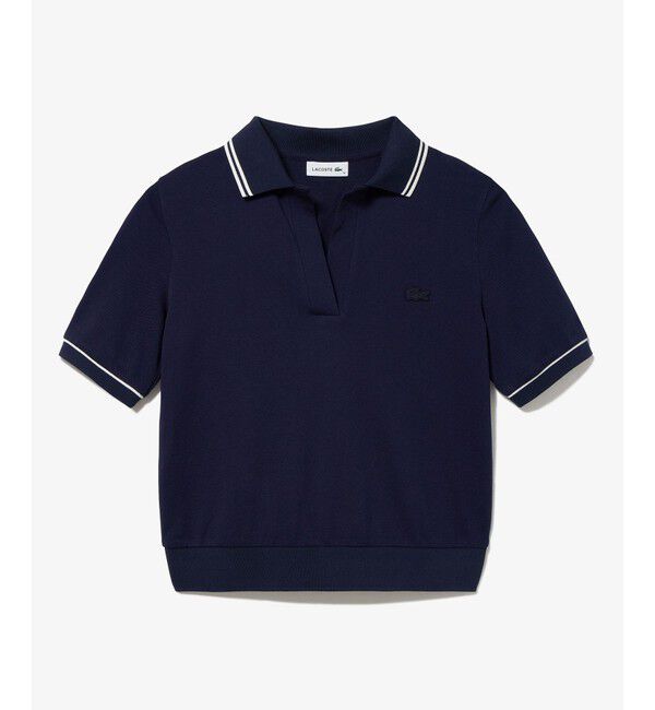 LACOSTE「スキッパーネックポロシャツ」|ポロシャツ|