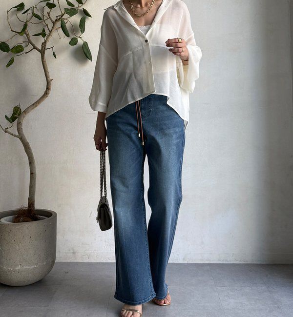  「ストレッチフレアデニム」|デニム|