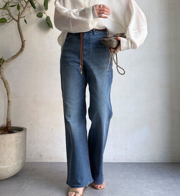  「ストレッチフレアデニム」|デニム|