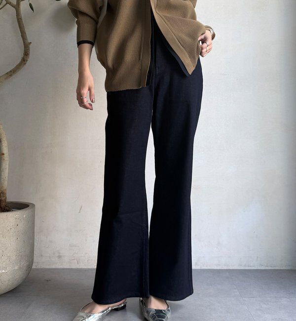  「ストレッチフレアデニム」|デニム|インディゴブルー