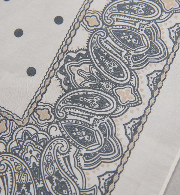  「ペイズリードットスカーフ」|バンダナ・スカーフ|