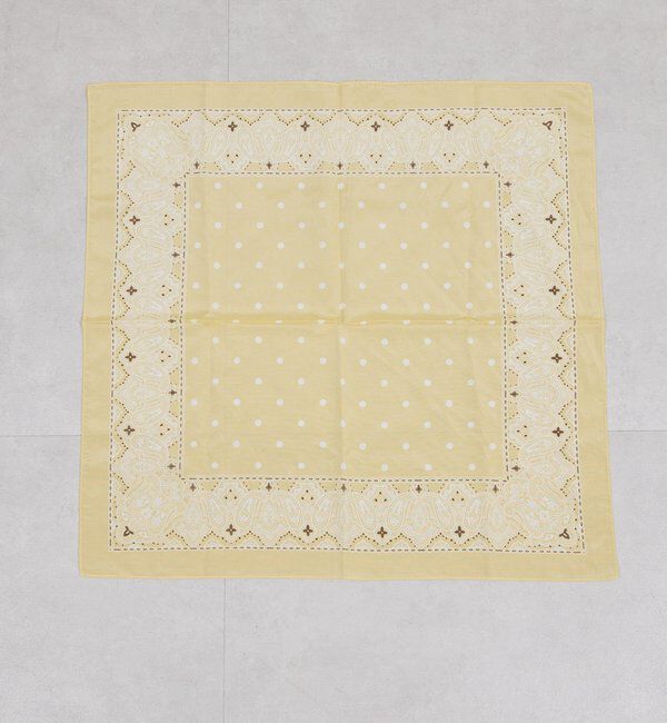  「ペイズリードットスカーフ」|バンダナ・スカーフ|