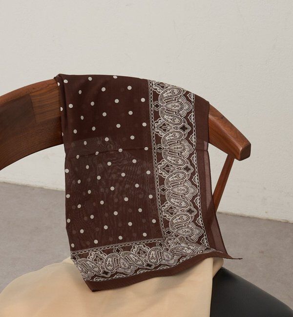  「ペイズリードットスカーフ」|バンダナ・スカーフ|