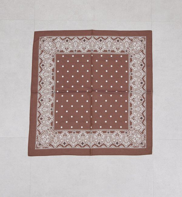  「ペイズリードットスカーフ」|バンダナ・スカーフ|