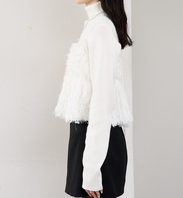  「フェザーフリンジ キャミビスチェ」|シャツ・ブラウス|