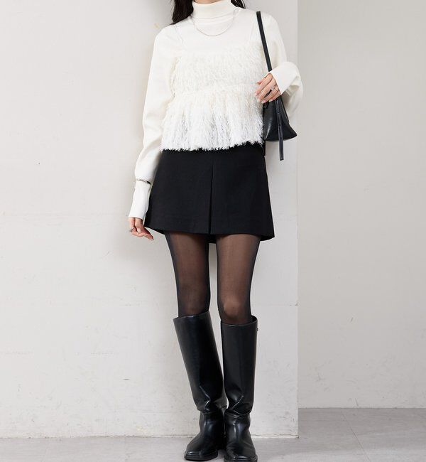  「フェザーフリンジ キャミビスチェ」|シャツ・ブラウス|