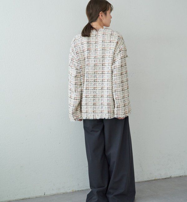  「【インフルエンサー＠akane_nagataコラボ】ツイードジャケット」|その他|