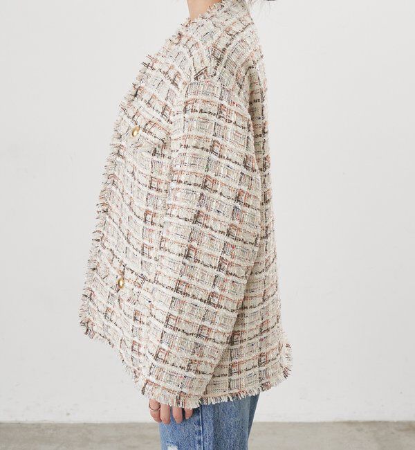  「【インフルエンサー＠akane_nagataコラボ】ツイードジャケット」|その他|