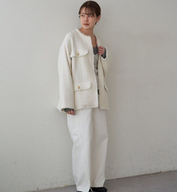  「【インフルエンサー＠akane_nagataコラボ】ツイードジャケット」|その他|