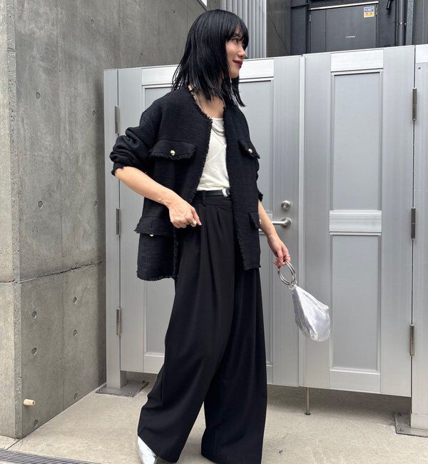  「【インフルエンサー＠akane_nagataコラボ】ツイードジャケット」|その他|