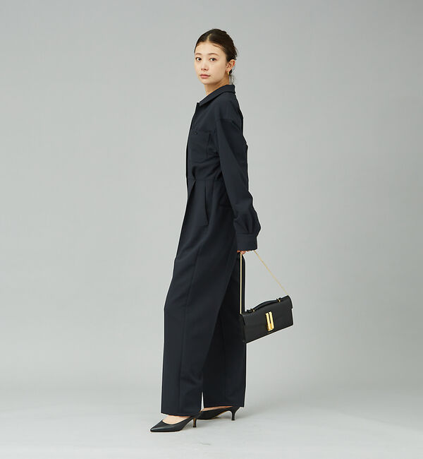 Rouge vif「長袖オールインワン　ジャンプスーツ」|オールインワン|