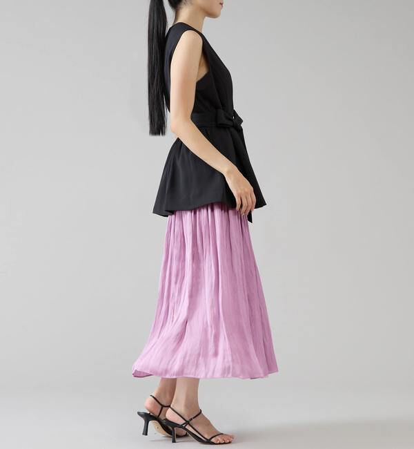 TIARA「リボンアクセントジレ」|シャツ・ブラウス|