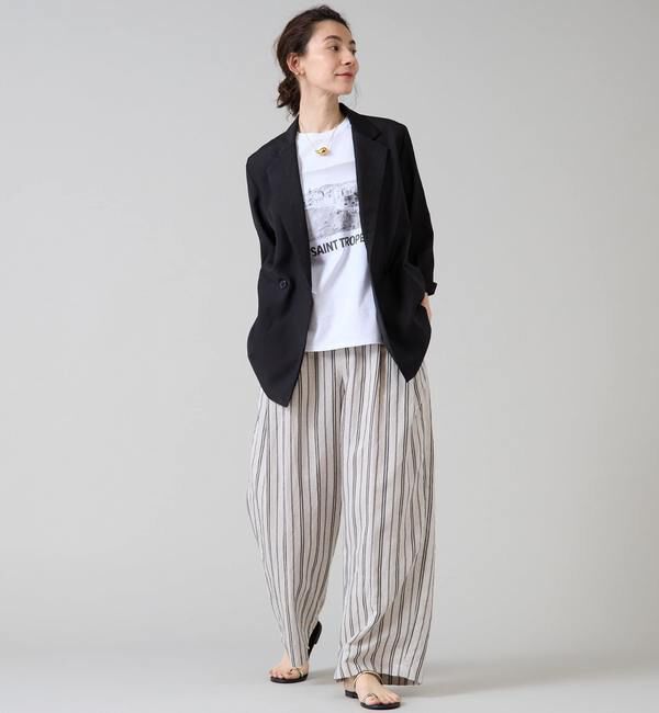 Liesse「フォト半袖Tシャツ」|Tシャツ・カットソー|