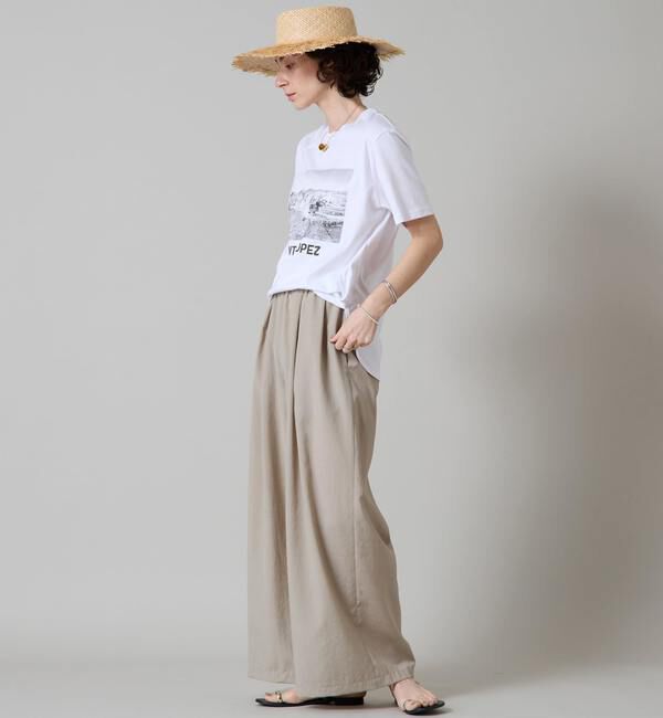 Liesse「フォト半袖Tシャツ」|Tシャツ・カットソー|