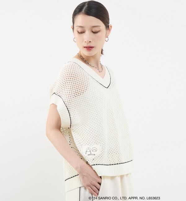 Soffitto「【Soffitto&times;PATTY&JIMMY】コラボ　メッシュニットベスト」|ニット・セーター|