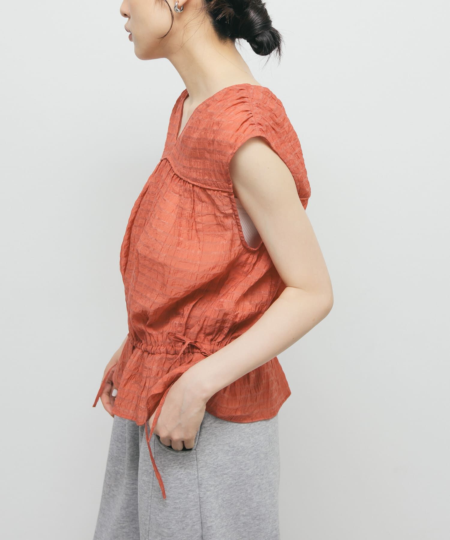  「2WAYノースリーブブラウス」|シャツ・ブラウス|