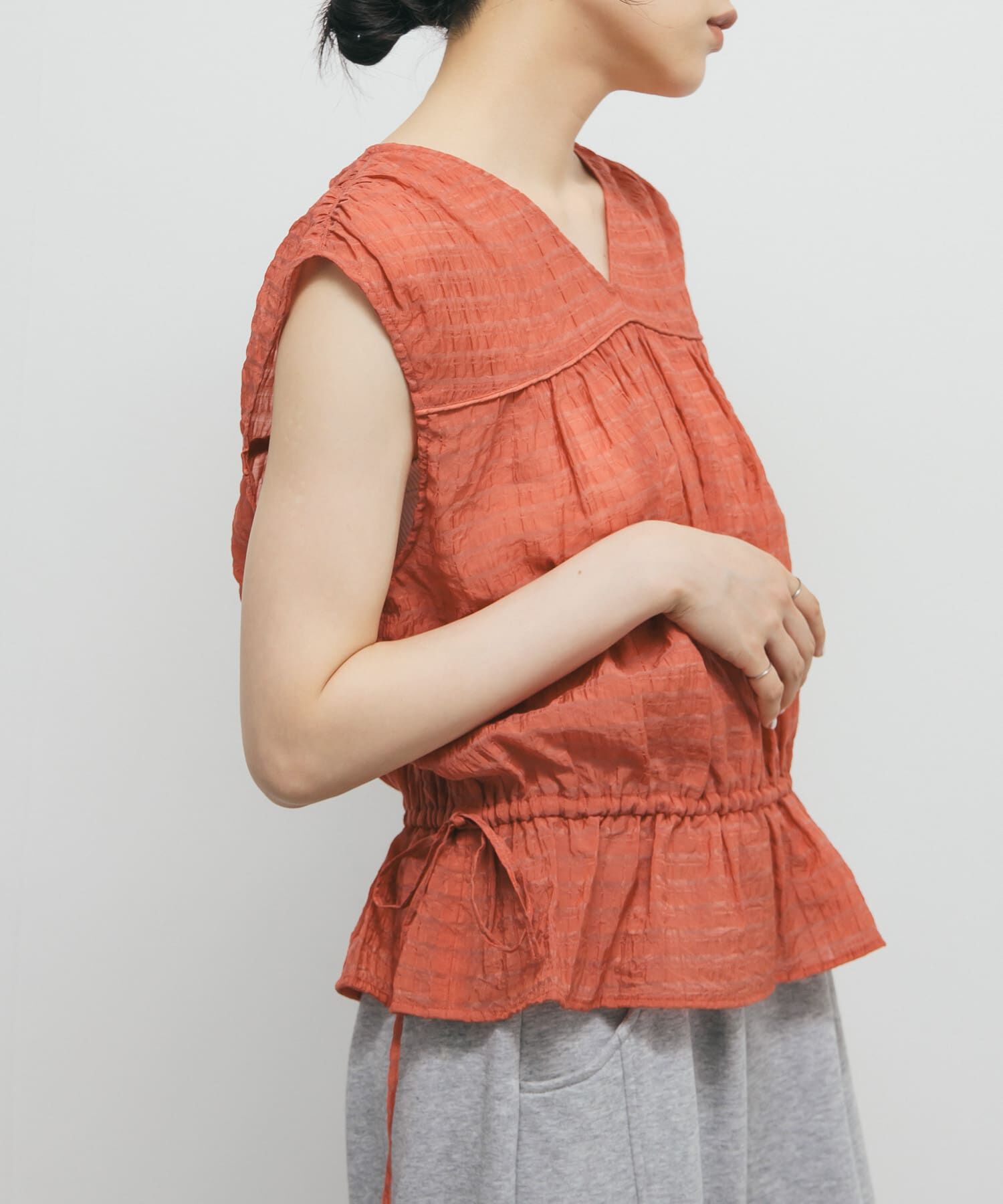  「2WAYノースリーブブラウス」|シャツ・ブラウス|