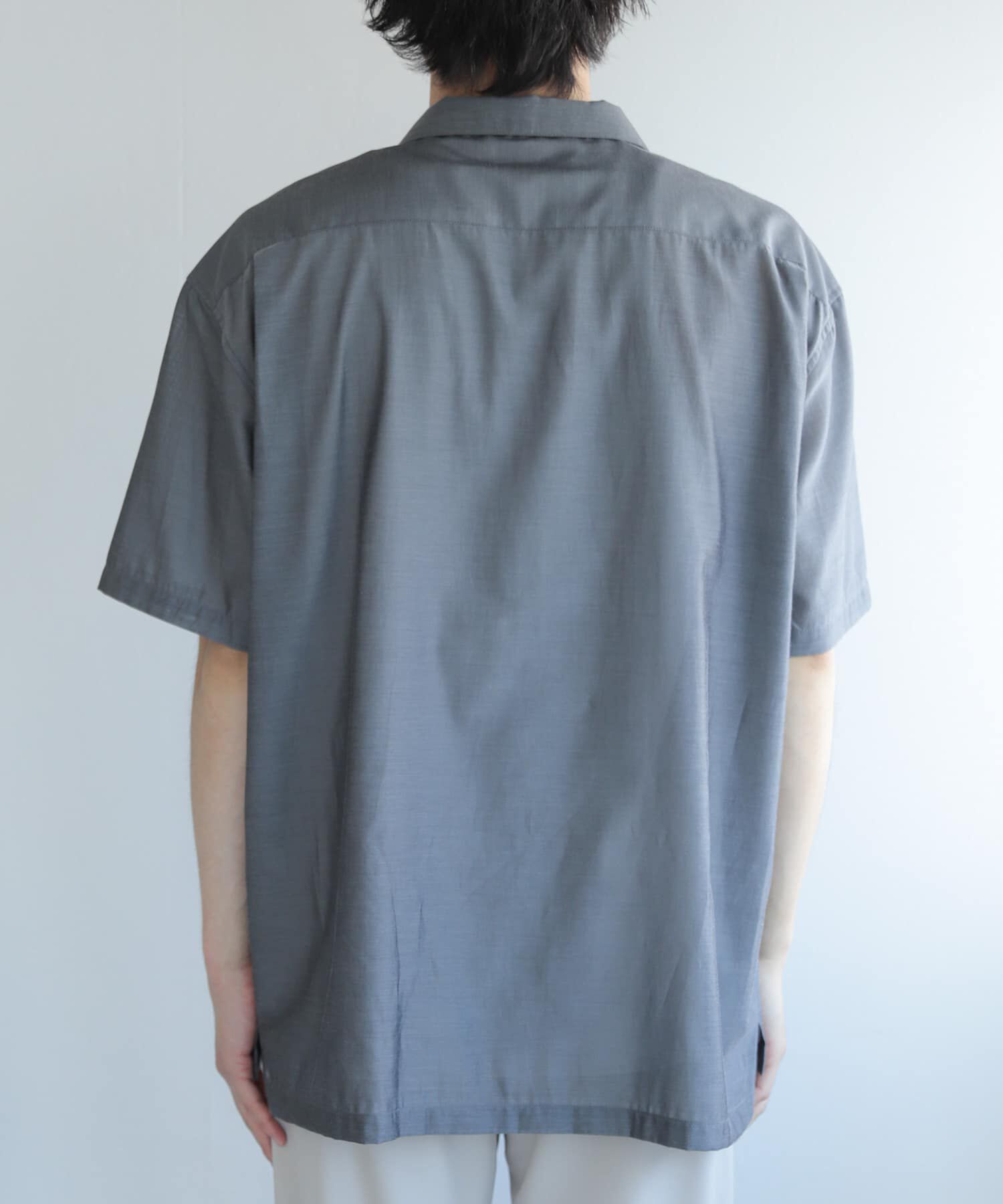 SENSE OF PLACE by URBAN RESEARCH「シアーシャンブレーオープンカラーシャツ」|シャツ・ブラウス|