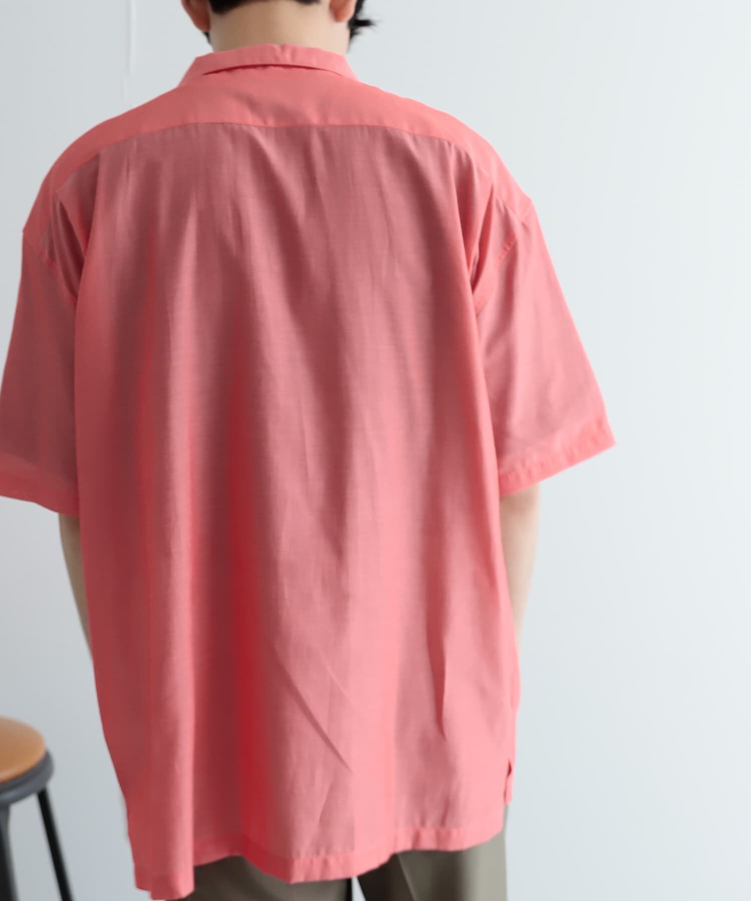 SENSE OF PLACE by URBAN RESEARCH「シアーシャンブレーオープンカラーシャツ」|シャツ・ブラウス|