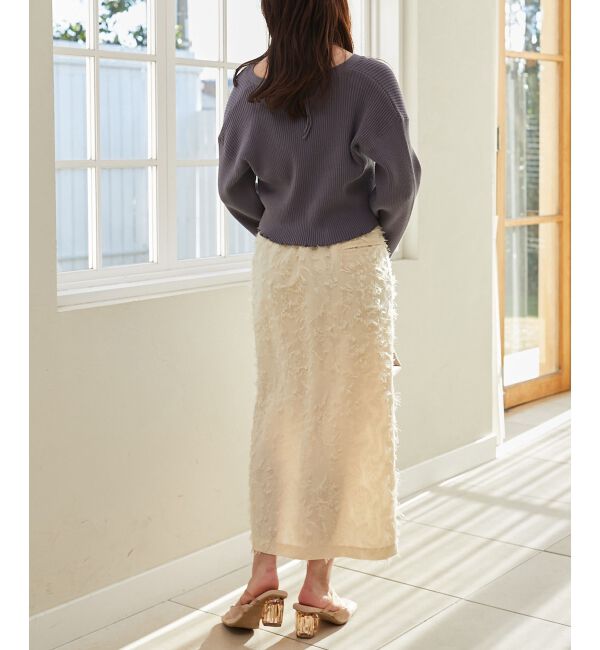 MAJESTICLEGON「キャミsetプレートニットカーデ」|ニット・セーター|