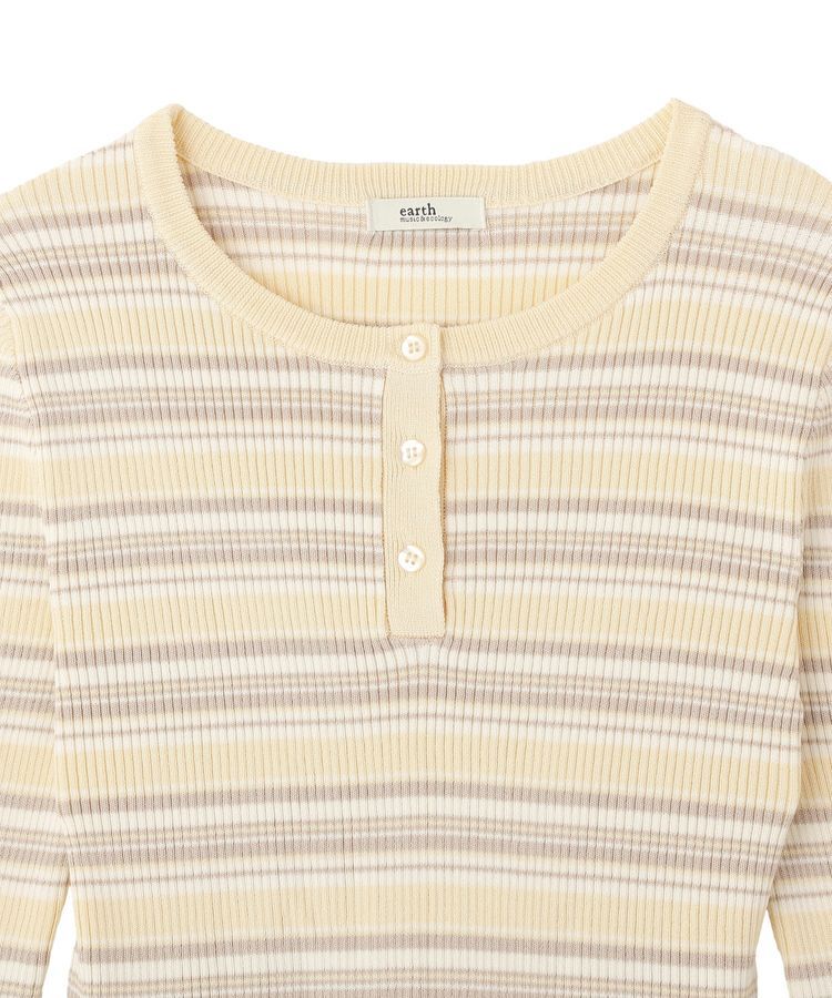 earth music&ecology「ペプラムニットプルオーバー」|ニット・セーター|