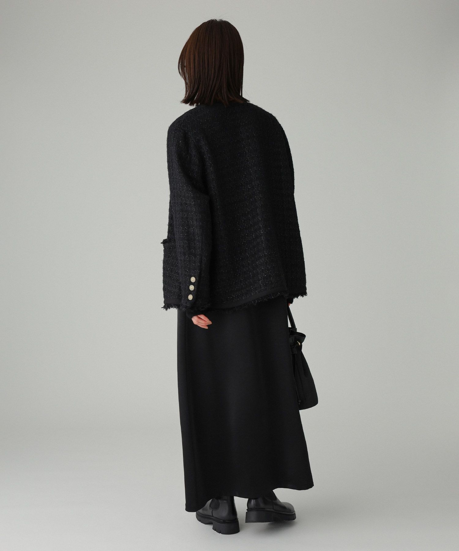 柳橋唯さんコラボアイテム】ツイードジャケット（BABYLONE）｜ルミネの