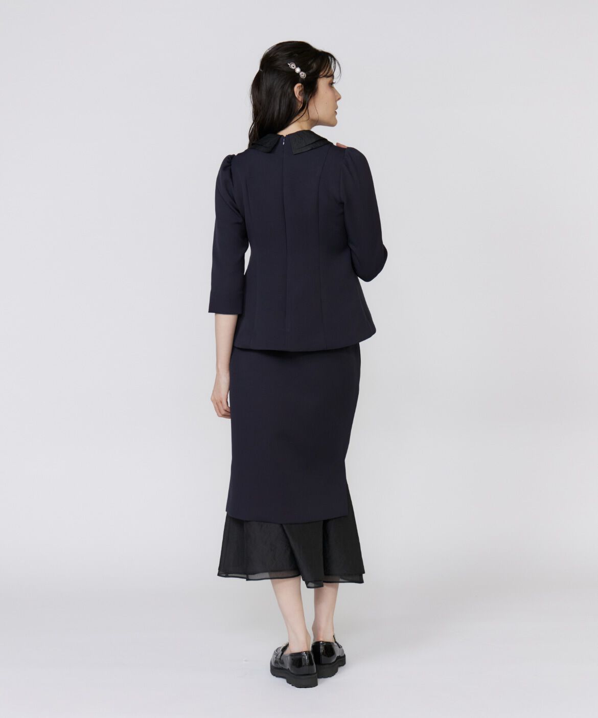 Maglie le cassetto「《M Maglie le cassetto》シアーヘムマーメイドスカート」|スカート|